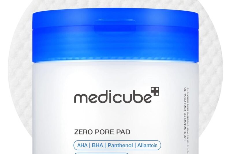 medicube Toner Pads Zero Pore Pad 2.0 for Exfoliation and Pore Care
